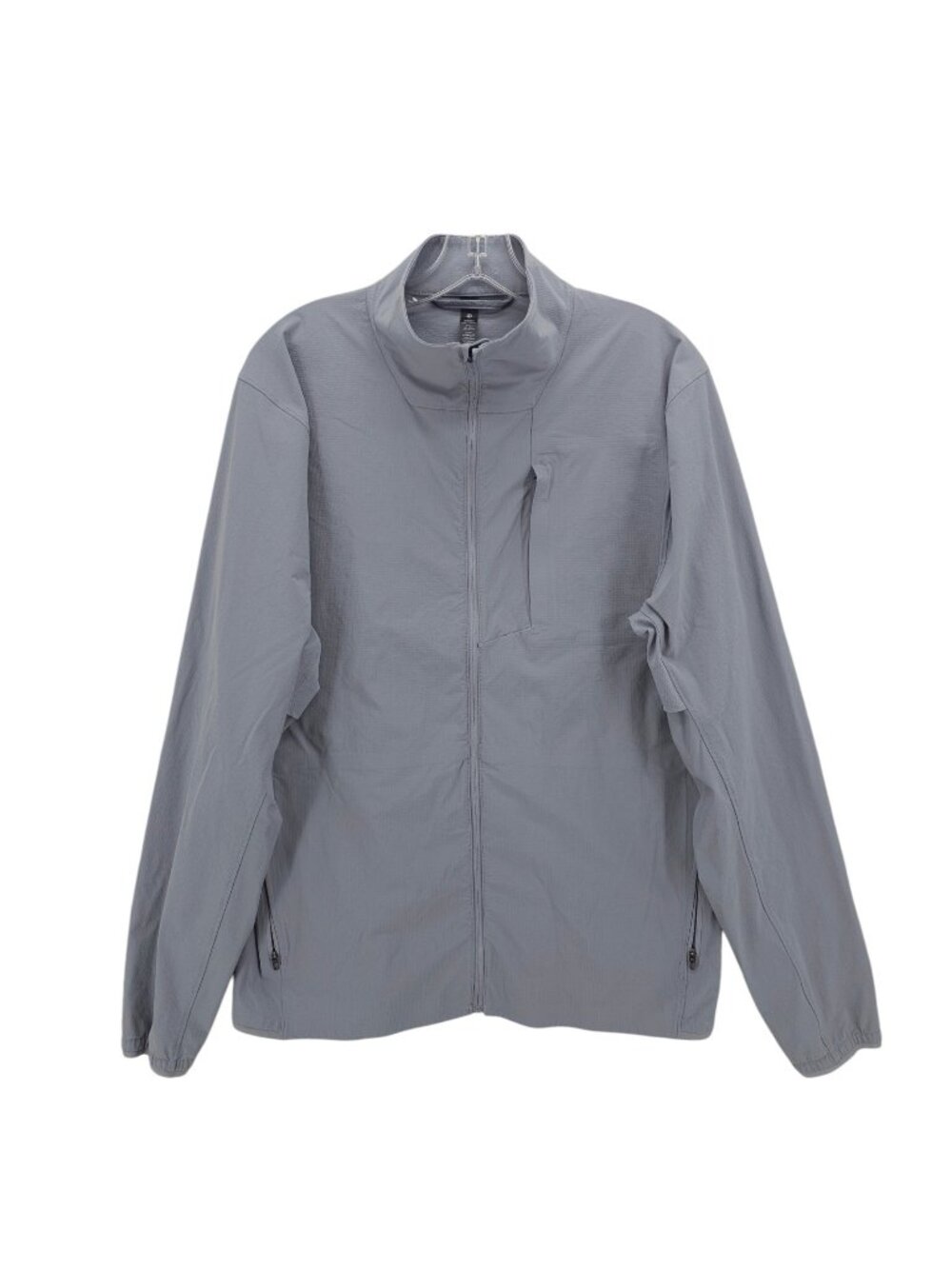 LULULEMON Men’s Expeditionist Jacket LM4AEKS Gray Full Zip Stretch Size LARGE